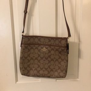 New Coach File Cross Body Purse